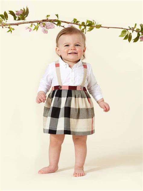 combinaison burberry|Burberry newborn girl dresses.